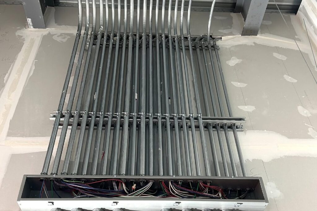 commercial electrical conduit installation