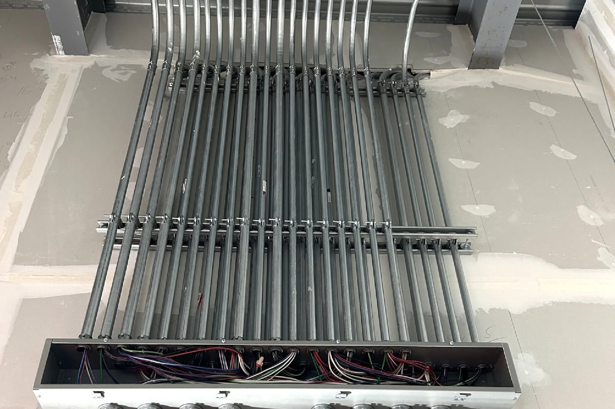 commercial electrical conduit installation