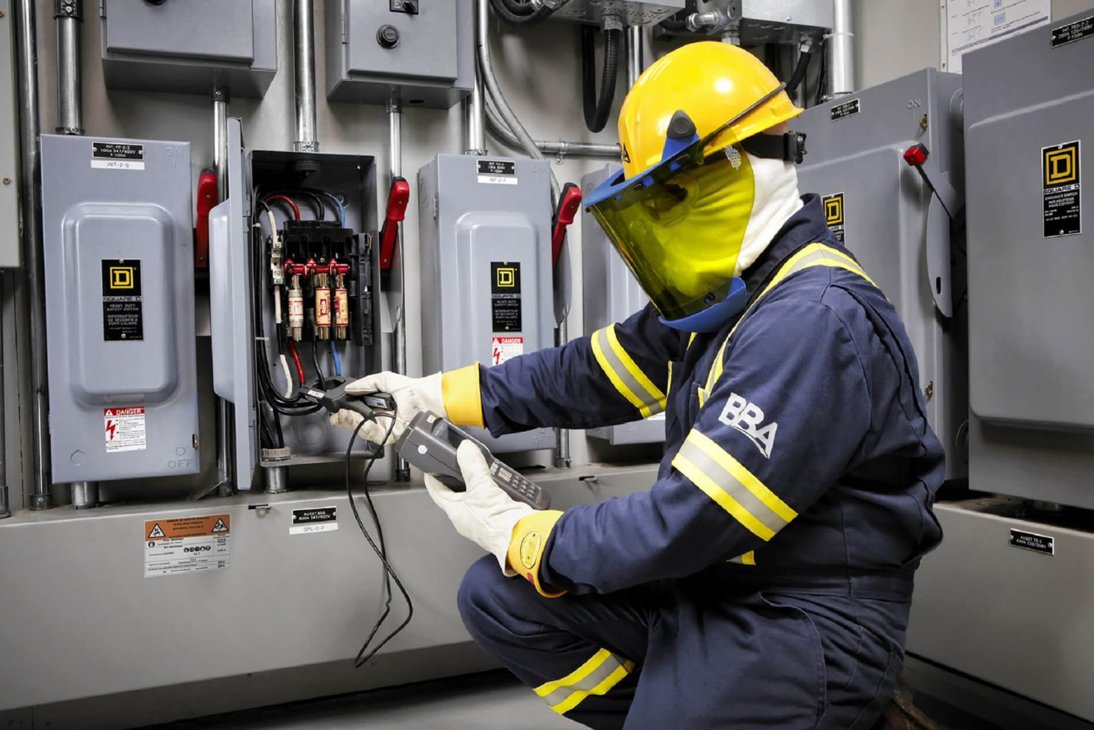 Industrial electrical services