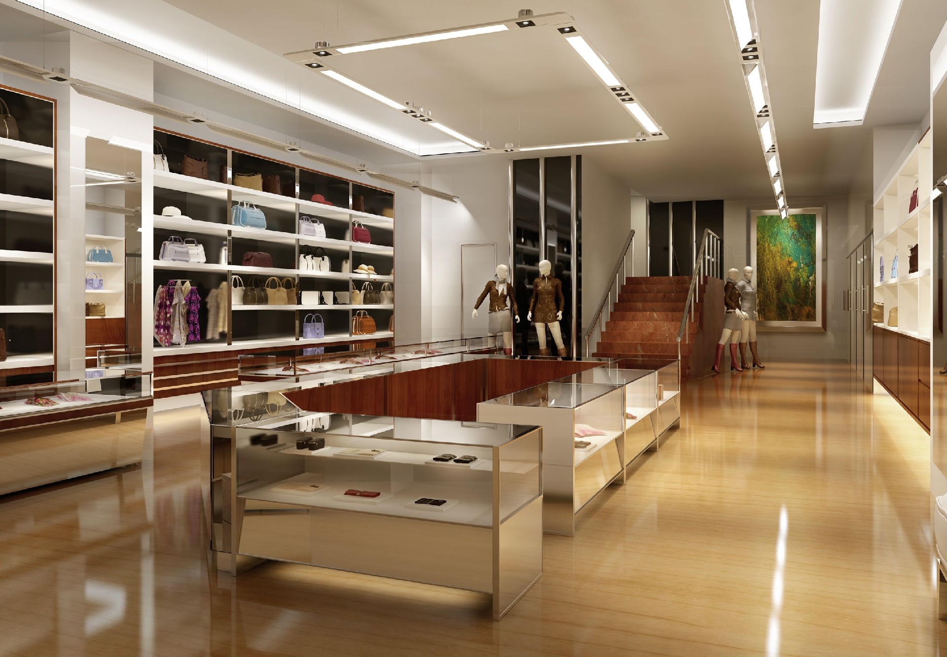 retail store lighting electrician
